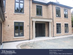Cast Stone Portico, Cast Stone Cills, Cast Stone Heads, Cast Stone Pier Caps, Property Development
