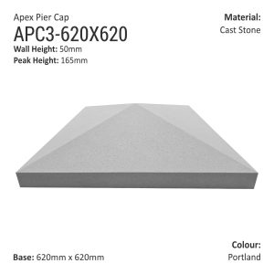 Apex Pier Cap 620mm x 620mm