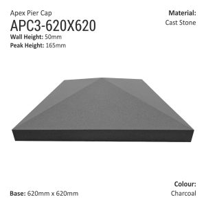Apex Pier Cap 620mm x 620mm
