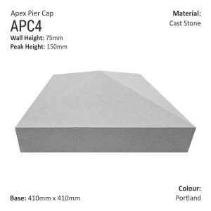 Apex Pier Cap 410mm x 410mm