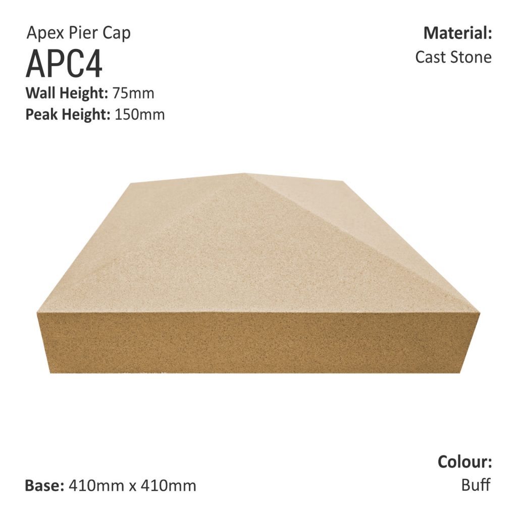 Apex Pier Cap 410mm x 410mm
