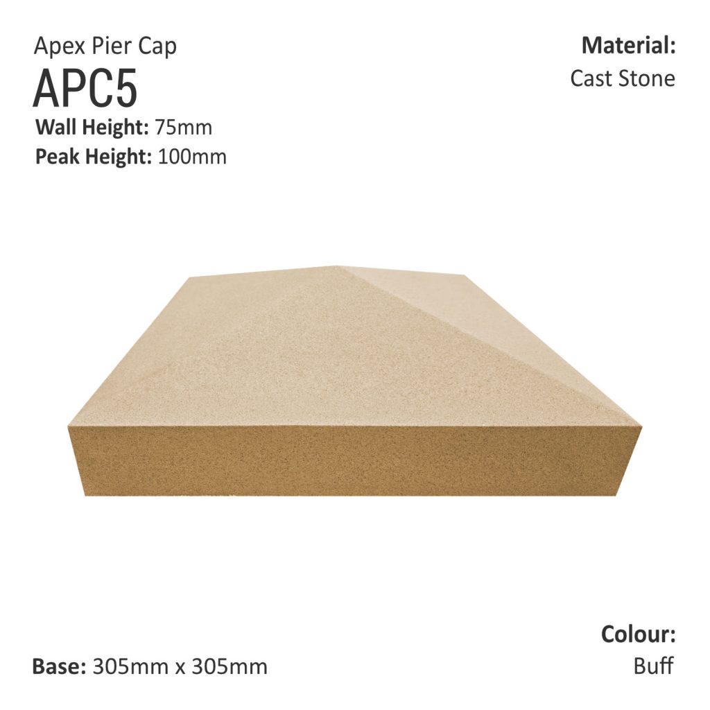 Apex Pier Cap 305mm x 305mm