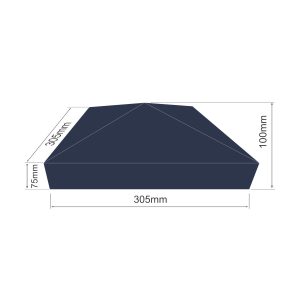 Apex Pier Cap 305mm_APC5-MEASURES
