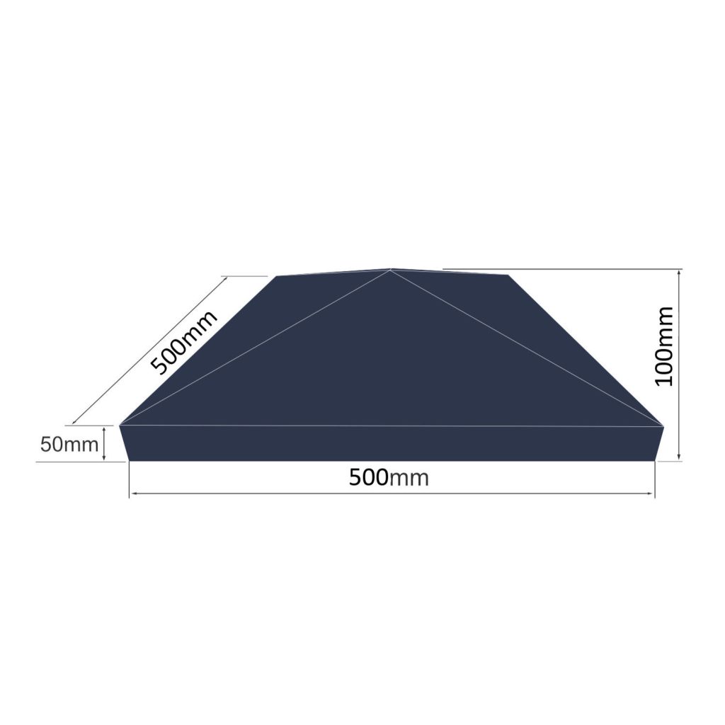 Apex Pier Cap 500mm x 500mm