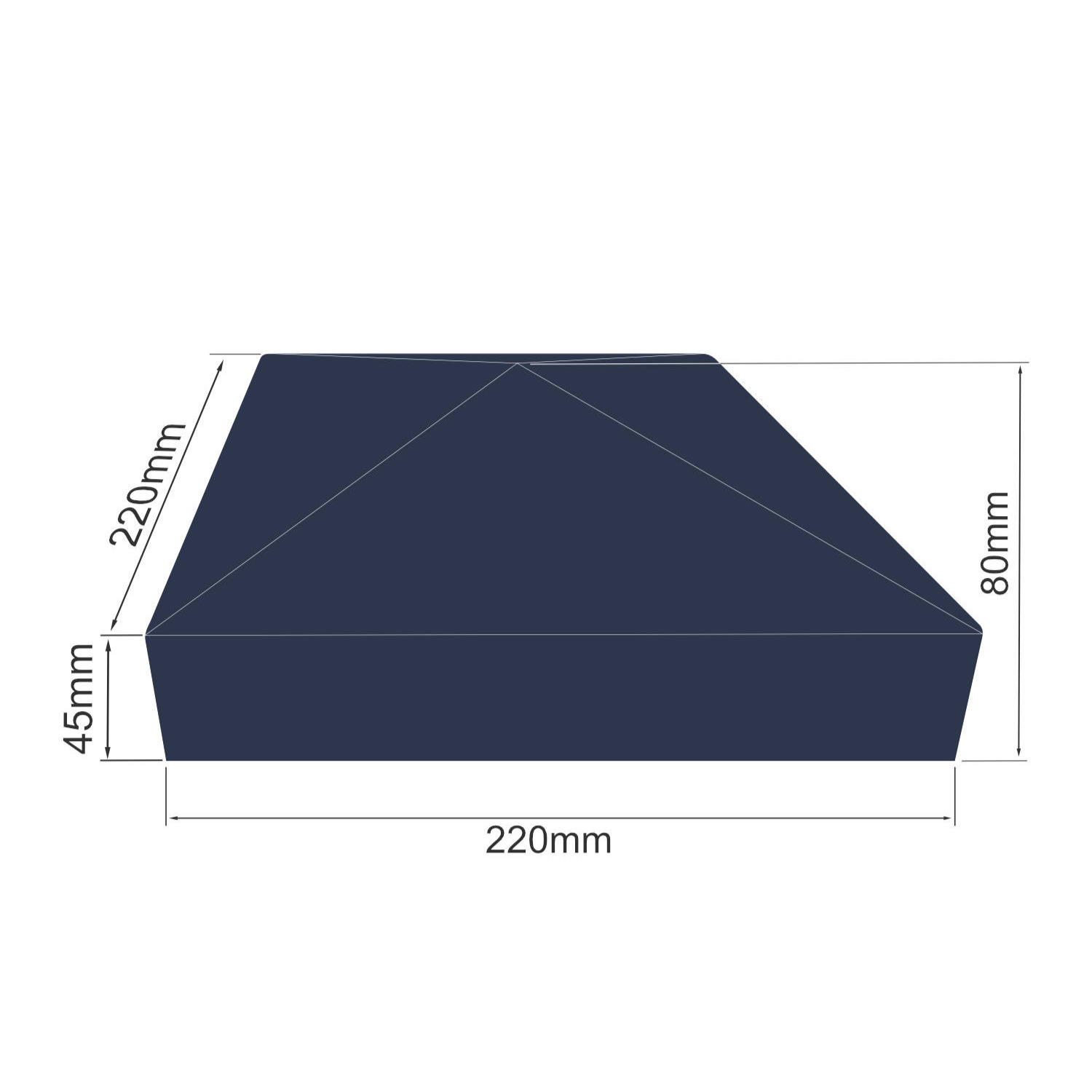 Apex Pier Cap_APC1R-MEASURES