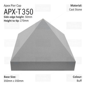 Tall Apex Pier Cap 350 x 350