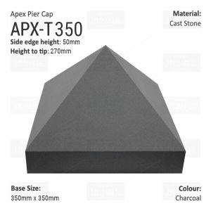 Tall Apex Pier Cap 350 x 350