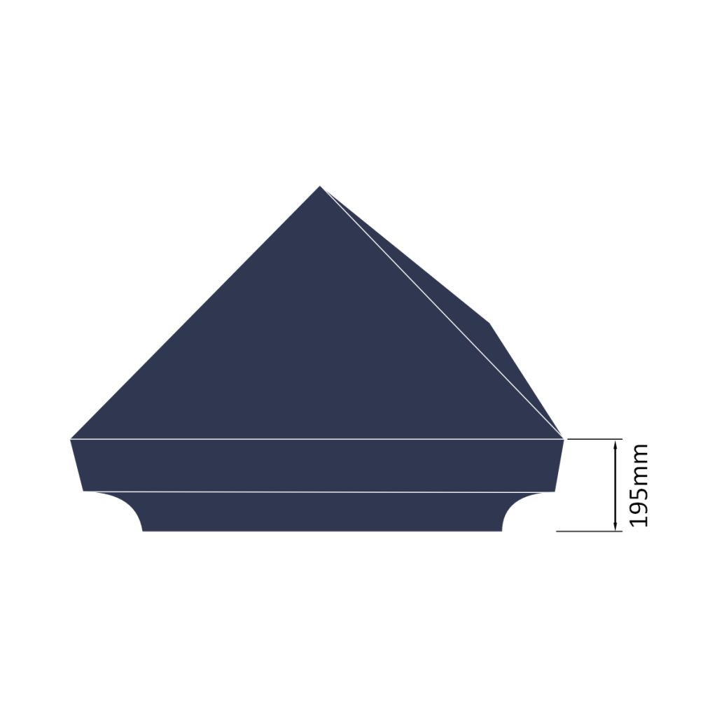 Arrowhead Pier Cap 560 x 560