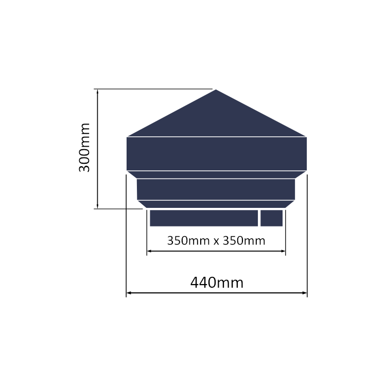 Arrowhead PierCap_AHPC-350-MEASURES