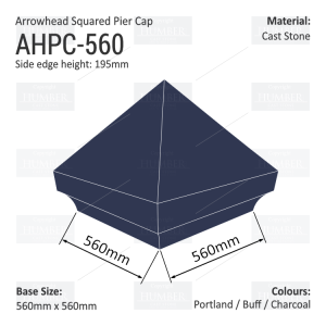 Arrowhead Pier Cap 560 x 560
