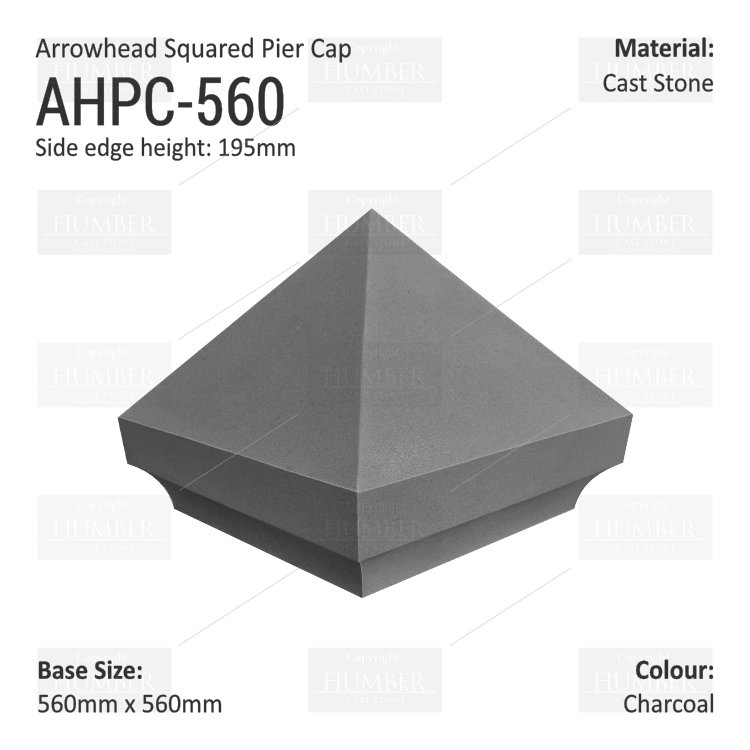 Arrowhead Pier Cap 560 x 560
