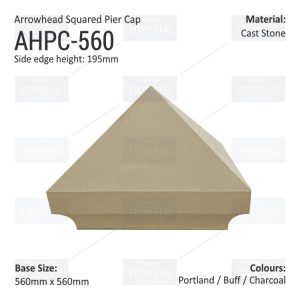 Arrowhead Pier Cap 560 x 560