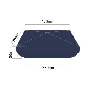Slimline Fluted PC07-MEASURES