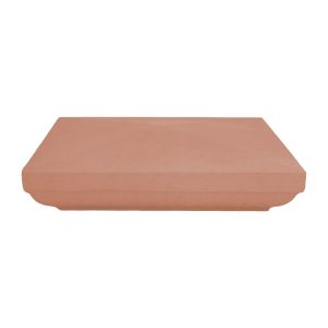 Slimline Fluted Pier Cap - TERRACOTTA