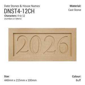 Date Stones and House Names 440mm X 215mm