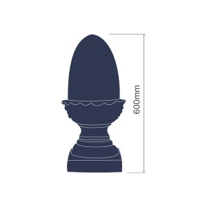 Acorn Stone Finial