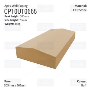 Apex Coping 305mm x 665mm x 75mm (Deep)