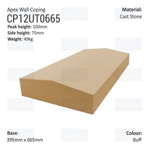 Apex Coping 395mm x 665mm x 75mm (Deep)