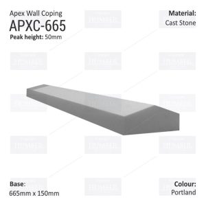 Apex Coping 150mm x 665mm