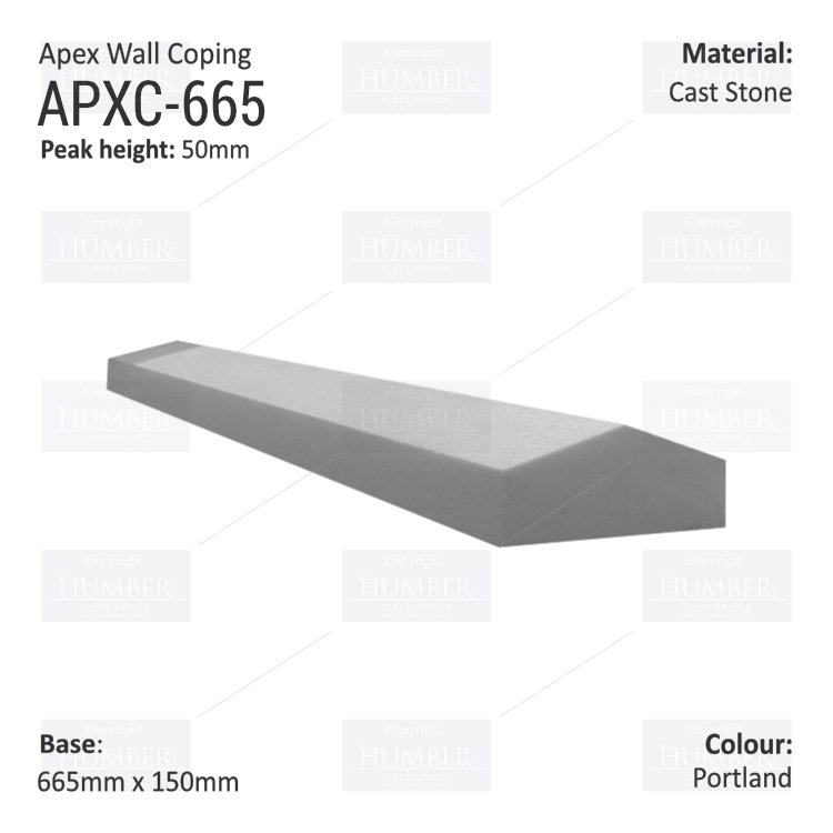 Apex Coping 150mm x 665mm