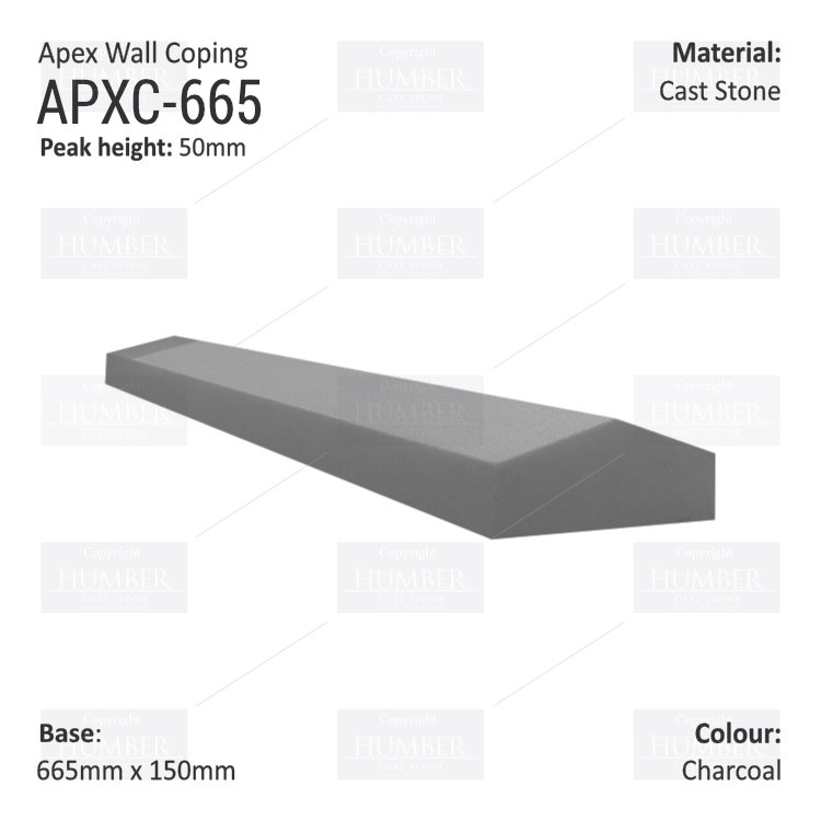 Apex Coping 150mm x 665mm