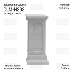 Balustrade - The York Pier Plinth - (CLM-H898)