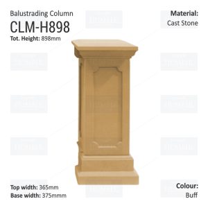 Balustrade - The York Pier Plinth - (CLM-H898)