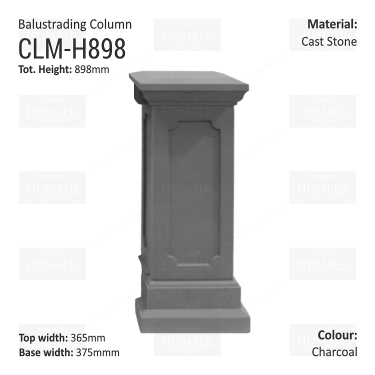 Balustrade - The York Pier Plinth - (CLM-H898)