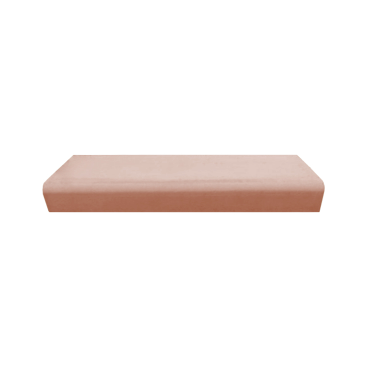 Bullnose CP_BULLCP1000 front-TERRACOTTA