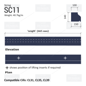 Bullnose String Course SC11