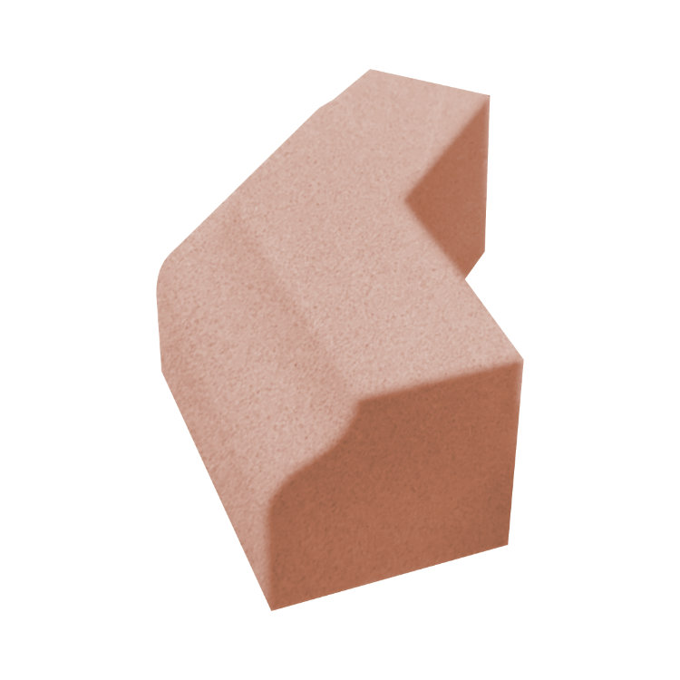 BullnoseStringCourse_SC14 side-TERRACOTTA