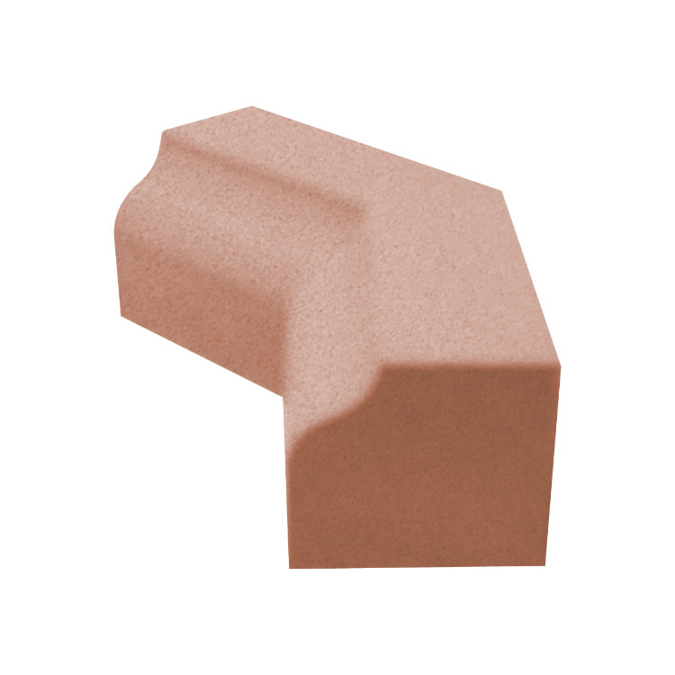 BullnoseStringCourse_SC15 side-TERRACOTTA