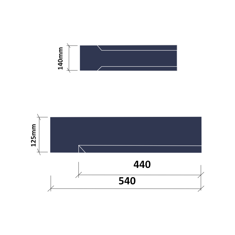 Chamfered String SC28-MEASURES
