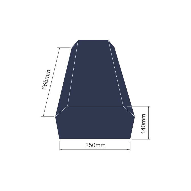 ChamferedCoping_CP54-665-MEASURES