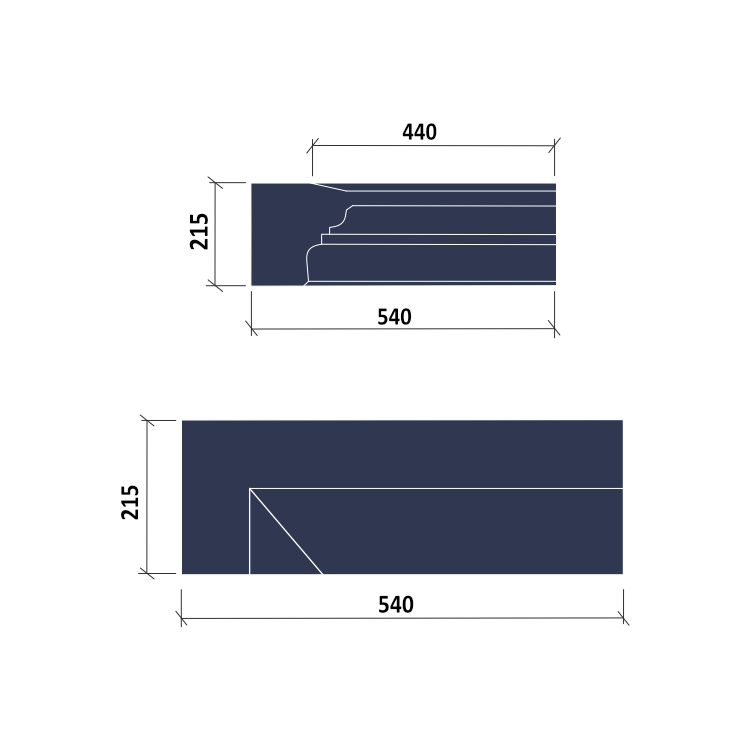 CorniceString_SC67-MEASURES