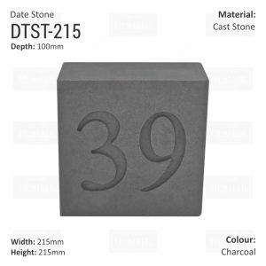Number Stones 215mm X 215mm