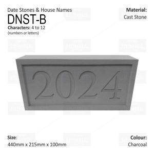 Date Stones and House Names 440mm X 215mm