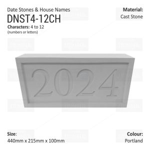 Date Stones and House Names 440mm X 215mm
