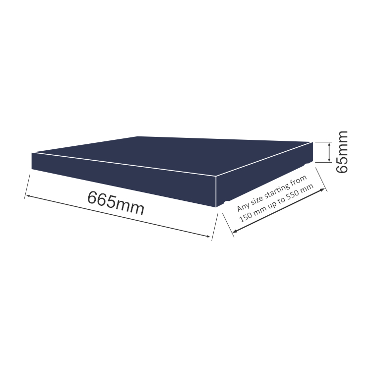 Flat coping_FCP-65-MEASURES