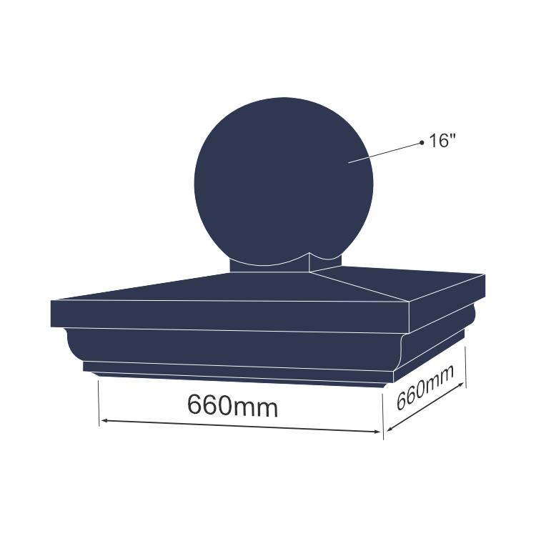 Fluted PC+Ball-660-16-FLPB7