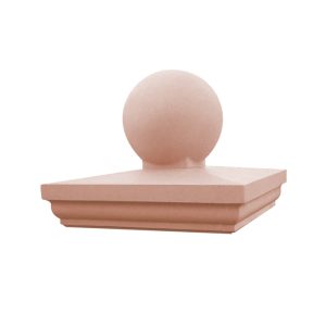 Fluted PC+Ball-TERRACOTTA