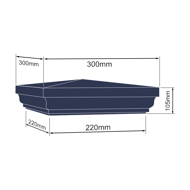 Fluted PC_FPC-220X220-MEASURES