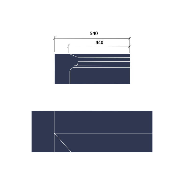 Ogee String SC47-MEASURES