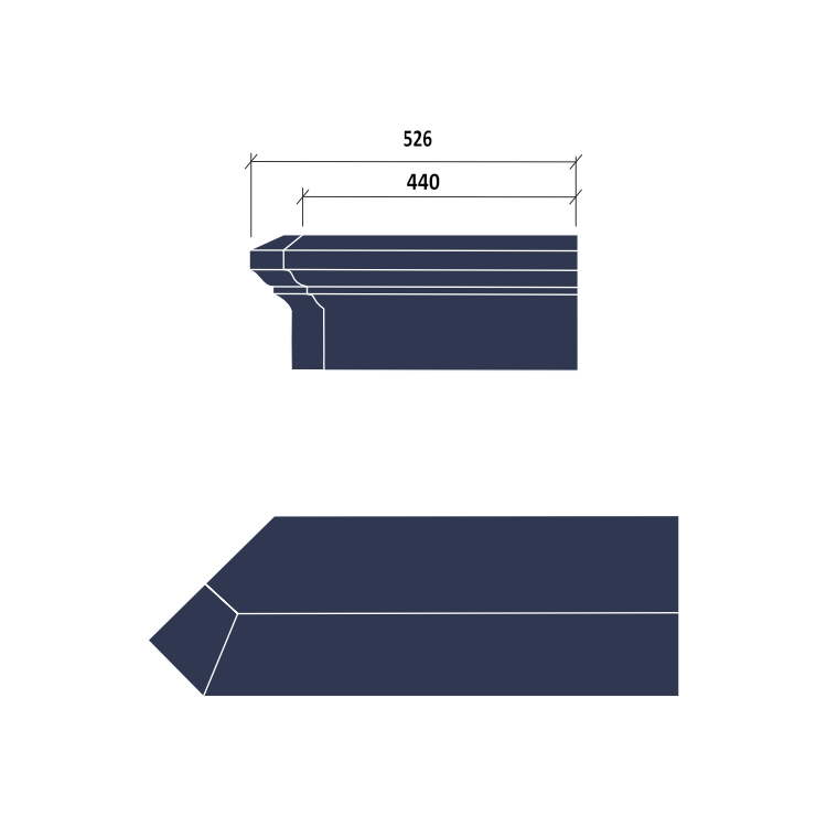 Ogee String SC48-MEASURES