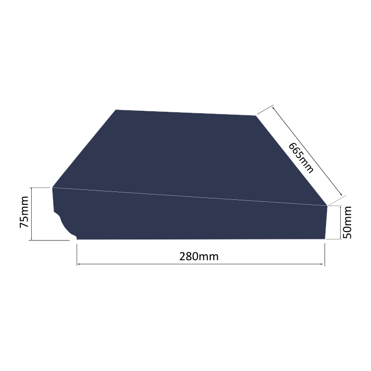 OgeeOW Coping-CP65UT0665-OG-280