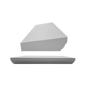 OGEE ONCE WEATHERED WALL COPING (SHALLOW VERSION)