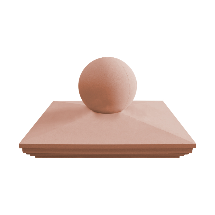 PierCap+Ball_PC-B-800-TERRACOTTA
