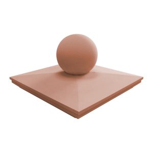PierCap+Ball_PC-B-800 angle-TERRACOTTA