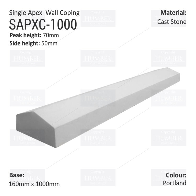 Apex Coping 160mm x 1000mm