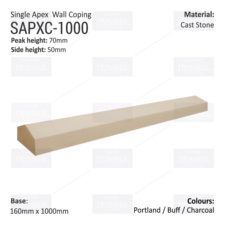 Apex Coping 160mm x 1000mm